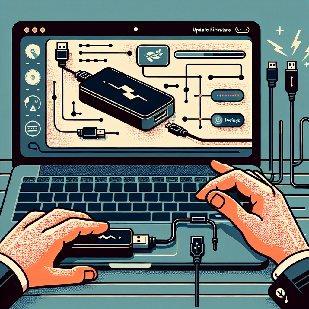 ¿Cómo actualizo el firmware de mi concentrador USB-C?